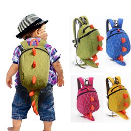 Backpacks Dinosaur Print Children Kids Boys Girls Fashion Cute Cartoon 3D Shoulder Backpack Bags Student SchoolBag 221122