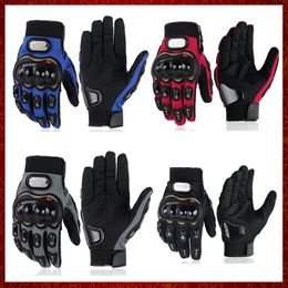 ST253 Motorcycle Glove Man Summer Protective Gear Full Finger Breathable Riding Scooter Motorcross Moto Gloves