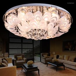 Pendant Lamps Crystal Combination Lamp Manufacturers Selling Modern Living Room Ceiling Peacock SJ82