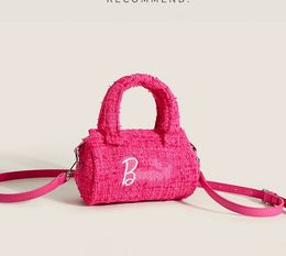 Mini children pillow handbag fashion crossbody round shoulder bag factory price