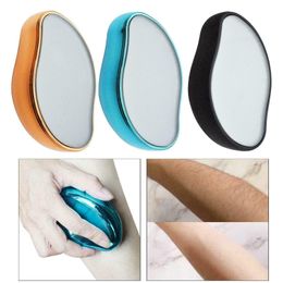 Bath Brushes Sponges Scrubbers Safe Painless Physical Hair Removal Epilators Crystal Eraser Easy Cleaning Body Beauty Depilation Tool 221123