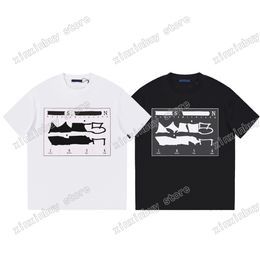 xinxinbuy Men designer Tee t shirt Cursive Letter embroidery short sleeve cotton women green black white XS-2XL