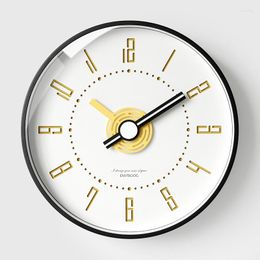 Wall Clocks Creative Fashion Fun Clock Modern Design Unique Minimalistic Colorful Living Room Klok Cuisine Decoration