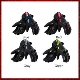 ST504 Heated Motorcycle Gloves Men With Battery Powered Touch Screen Thermal Riding 100% Waterproof Keep Warm Moto Guantes