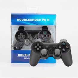 PS3 denetleyicisi için kablosuz Bluetooth Joystick'ler, perakende kutusu ile Joystick Gamepad Kontrolörleri oyunlarını kontrol eder