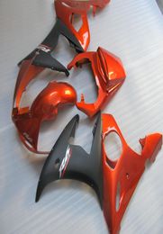 Kit de carenagem de peças do corpo de pós -venda para Yamaha YZF R6 03 04 05 Vinho Red Black Fairings Conjunto YZF R6 20032005 OT145290983