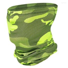 Bandanas Men And Women Riding Solid Color Silk Mask Outdoor Sunscreen Sports Multifunctional Camouflage Magic Headscarf