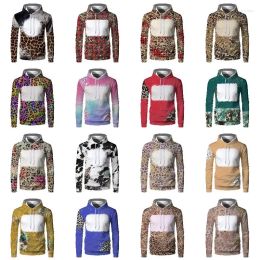 Men's Hoodies & Sweatshirts Wholesale Clothing Pullovers Sublimation Blanks Oversized Hoodie Daily Casual Long Sleeve Tops 1123