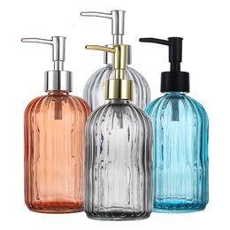 Liquid Soap Dispenser Color Clear Bottle Refillable Hand Shampoo for Bathroom Kitchen 221123