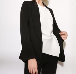 Women's Suits Small Suit Jacket Female Thin Slim Medium-long Casual All-match Top Blazers 23551