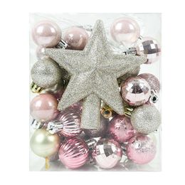 Christmas Decorations 30 Pack Shatterproof Christmas Balls Ornaments for Xmas Christmas Tree Decorations Hanging Ball Set for Year Party Decor 221123