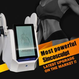 Professional Non-invasive Slimming Hi-emt Body Sculpture Technology Ems 7 Tesla Fat Reduction Muscle Stimulation 2/4 Handles Hiemt