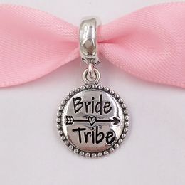 925 Sterling Silver Beads Bride Tribe Charms Fits European Pandora Style Jewelry Bracelets & Necklace ENG79116931 AnnaJewel