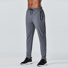 Lu Hot Sell New Sweatpants Running Pants Men's Loose Pants Breathable Thin Casual Outdoor Stretch Pants