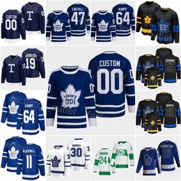 Torontos Hockey Maple Leafs 24 Wayne Simmonds Jersey 30 Matt Murray 11 Colin Blackwell 55 Mark Giordano 19 Calle Jarnkrok Fraser Minten 64''Nhl''Shirt