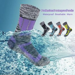 Sports Socks Waterproof Breathable Outdoor Activities Camping Hunting Fishing Warm Soft Skiing Seamless 221122
