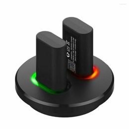 Game Controllers USB Charging Dock Station Charger For XBOX ONE / Elite Wireless Controller Gamepad Charge Kit With 2pcs 600mAh Battery