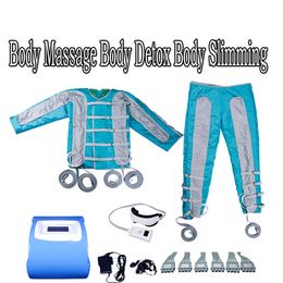 Slimming Machine 4 In 1 Pressotherapy Lymph Drainage Eyes Massage Heating Muscle Stimulator Electric Suit Use