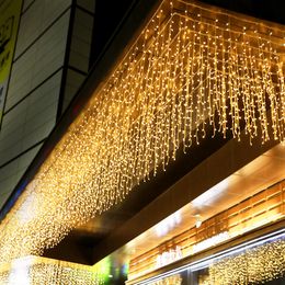 Christmas Decorations 5M LED Curtain String Light Garland Decoration for Home Ornaments Merry Year 2023 Navidad 221123