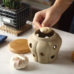 Storage Bottles Japanese Hollow Tank Stoare Jar With Lid Grain Dispenser Tea Caddy Kitchen Moisture-proof