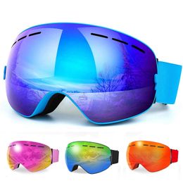 Ski Goggles XTIGER Kids Glasses Small Size for Children ing Snowboard AntiFog UV400 Boys Girls Snow 221123