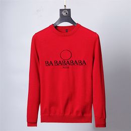 designer sweater Mens Women Sweaters high-end design Men Pullover Long Sleeves Knitwear Jumpers womens top in autumn and winter Black Red Size M-3XL