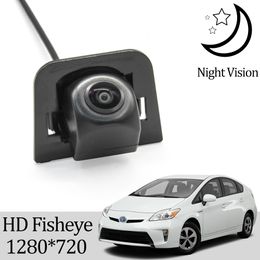 HD 1280 720 Fisheye Rear View Camera For Toyota Prius/Prius Alpha 2009 2010 2011 2012 2013 2014 2015 Car Reserve Monitor