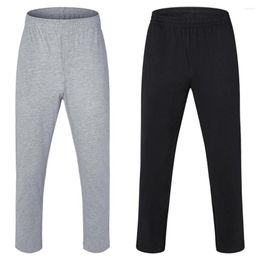 Men's Sleepwear Men's Pyjama Pant Sleep Lounge Pants Solid With Drawstring Trousers Plus Size 3xl