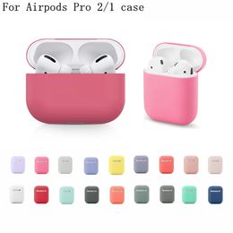 2022 New Silicone Cover Case For Apple Airpods Pro 3 Sticker Skin Bluetooth Earphone Cases Air Pods Pro Protective Accessories luxury