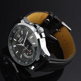 Wristwatches Relogio Masculino Winner Brand Men's Automatic Mechanical Watches Leather Strap Watch Fashion Sports Men luxury 221122