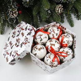 Christmas Decorations 14 PCS Christmas Tree Decor Ball Baubles Ornament Xmas Tree toys Xmas Party Hanging Ball for Home Party Ornament Christmas Gift 221123