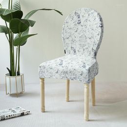 Chair Covers High Quality Cover Non-slip Jacquard Home Dining Room Chinese Style Neo-classical Peacock Pattern Stool