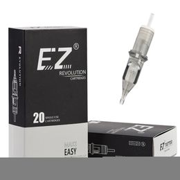 Tattoo Needles EZ Revolution Needle Cartridge #08 Bugpin 0.25 MM Round Liner RL for Permanent Makeup Rotary Pen Machines 20 PcsBox 221122