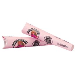 Smoking Accessories Roll Papers 110mm Pink Paper LADY HORNET Tapered Finished Horn Tube Rolling Paper Pipe King Size for Tobacco