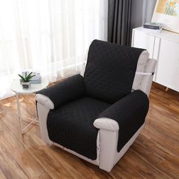 Chair Covers Reversible Recliner Cover - Waterproof Quilted Sofa Slipcover Furniture Protector With Elastic Straps Washable Couch