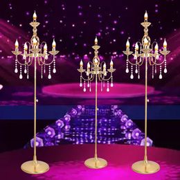 Wedding Decoration Road Guide Acrylic Crystal Floor Lamp Home Living Room Ornament For Party Stage Photo Area Decor Props