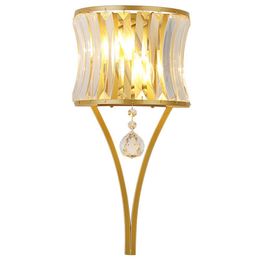 Morden Crystal Torch Corridor Wall Lamp Living Room Contemporary Bathroom Sconces Balcony Wall Light