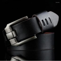 Belts Men's Belt Male Leather Pin Buckle Men Alloy Casual Vintage Strap Luxury 110cm