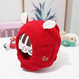 Dog Apparel Fashion Beanie Knitted Hat Cap Warm Winter Puppy Ear Design For Pet