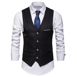 Mens Suits Blazers 65 Drop Plus Size Formal Men Solid Colour Suit Vest Single Breasted Business Waistcoat 221123