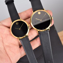 Couple de mode Watch Swiss Eat Quartz Movement Watches Sapphire Watch Mirror PVD Golds en acier inoxydable plaqu￩ or Montres