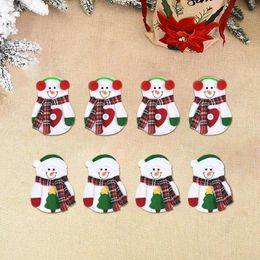 Flatware Sets Round Table Doilies Modern Plastic Mats Christmas Decorations Cartoon Dolls And Fork Santa Tableware Set