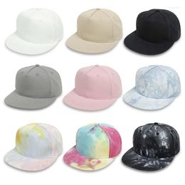 Berets Baby Beret Hat Summer Girls Boys Sun Fashion Tie Dye Snapback Baseball Cap Infant Toddler Hats Bucket Caps