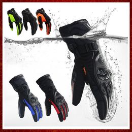 ST576 Full Finger Motorcycle Bicycle Gloves Motocross 3 Colors Size M-XXL Moto Protective Gears Glove for Men