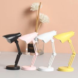 Night Lights 2pcs LED Table Lamp Battery-powered Desk Mini Foldable Reading Light Used For Room Computer Laptop