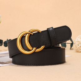 Luxury designer belt leather belts fashionable minimalist style width 3cm 5 colours available for men and women good
