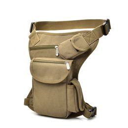 Waist Bags Unisex Outdoor Tactical Drop Leg Man Women Portable Large Capacity Thigh Pouch For The Belt 221124