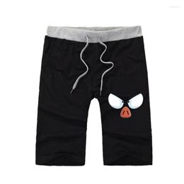 Men's Shorts Anime Ranma Teenagers Black Short Sweatpants Men Cotton Loose Trousers Fitness Jogger