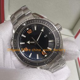 6 Colour With Box Wristwatches Watches Men 43.5mm 600m Black Dial Ceramic Bezel 007 Sport Stainless Steel Bracelet Men's Cal.8900 Automatic Movement Watch