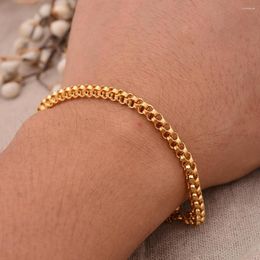 Charm Bracelets 17Cm Gold Colour Bangles&Bracelets For Baby Girl Bracelet Islamic Muslim Arab Middle Eastern Jewellery African Gifts